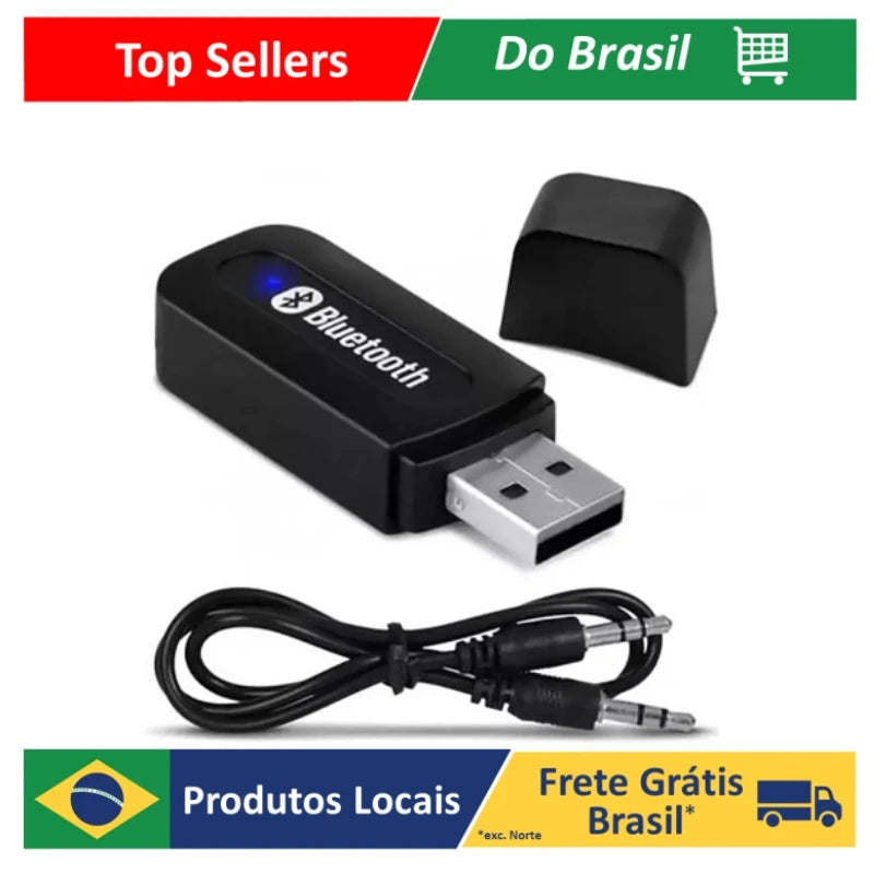 Bluetooth Receiver Usb P2 Audio Music Sound Car