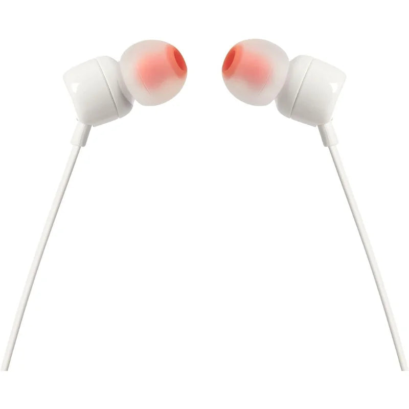 Original JBL Tune Intra-Auricular 110 Earphone With Wire-Black OR White