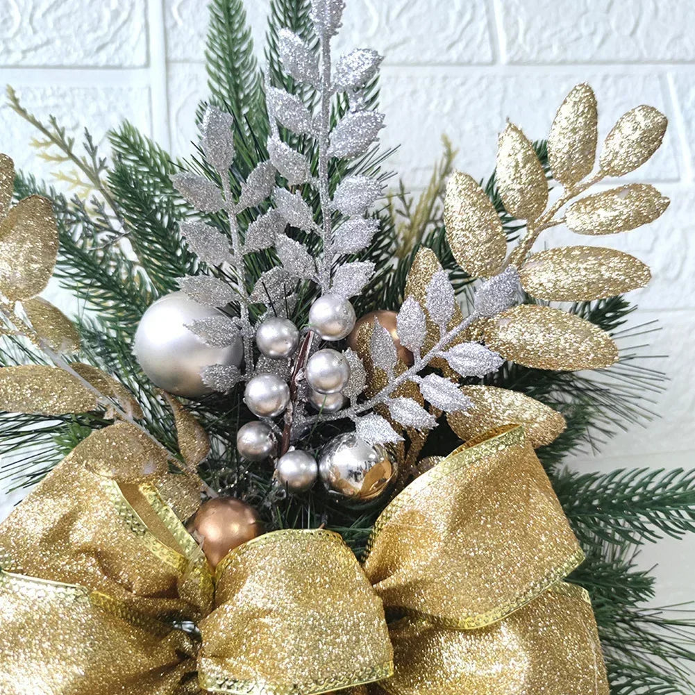 Cordless Prelit Stairs Decoration Lights Up Christmas Staircase Decorations Stairway Swag Trim Garland Xmas Navidad Natal