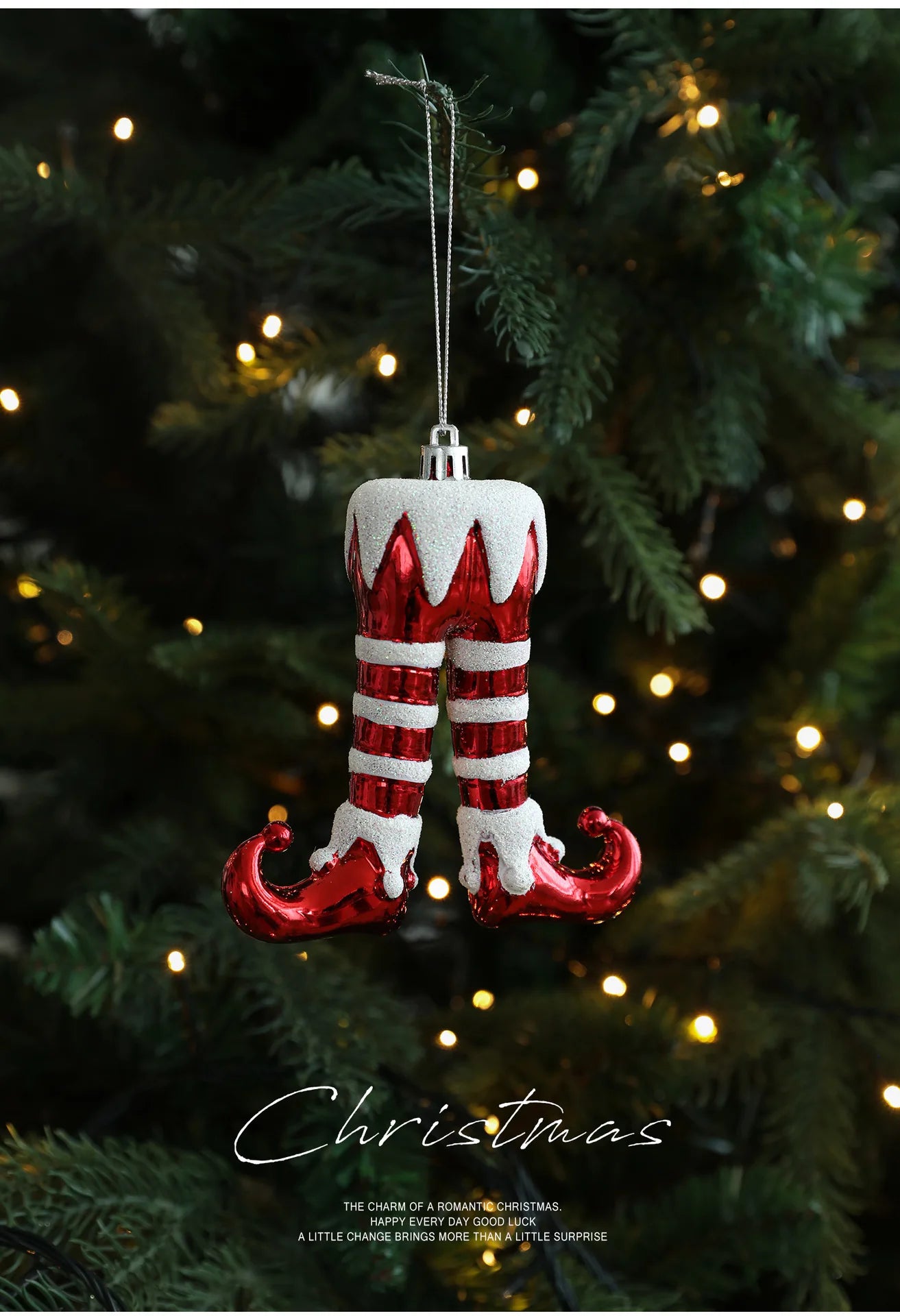 Christmas Tree Ornaments Hanging Pendant Canes Lollipop Balls Santa Claus Navidad Natal Noel Christmas Pendant Decorations