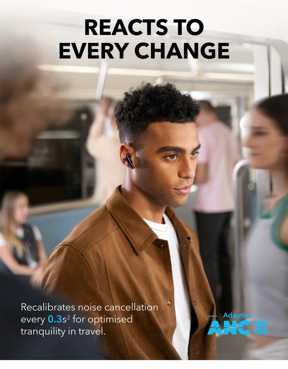 Soundcore by Anker Liberty 4 Pro Noise Cancelling Wireless Earbuds Earphone Bluetooth Wireless Bluetooth Earphones Headphones