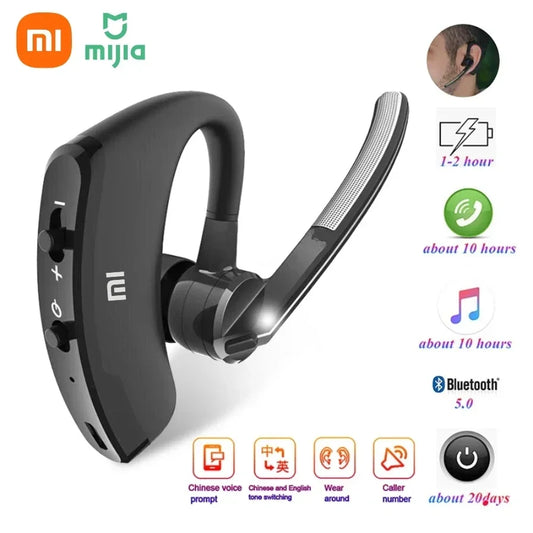 Xiaomi Business Wireless Single Ear Bluetooth 5.3 Earphones V8 TWS In Ear HiFi Mini Hands Free Car Call Earphones