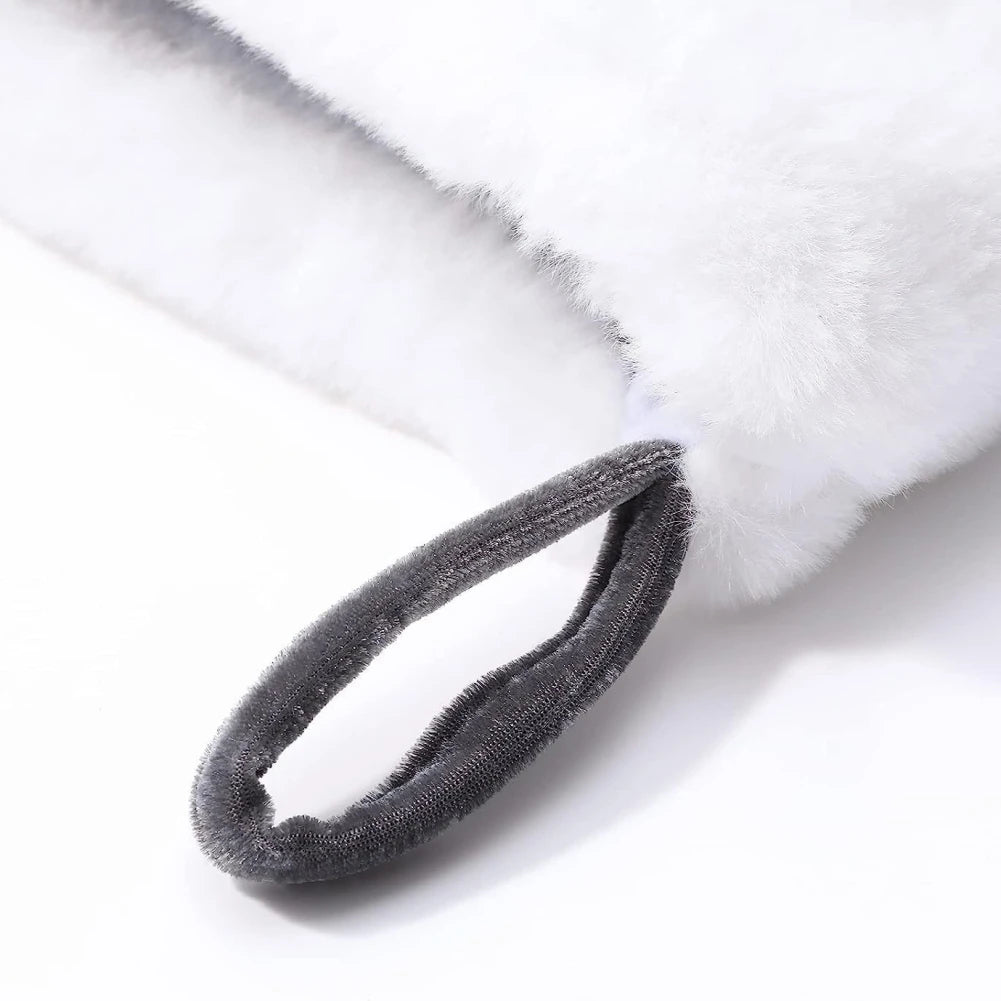 Christmas Socks Large Velvet Letter Stocking Christmas Decoration For Home Fireplace Navidad Natal Xmas Tree Ornament Gift Bag