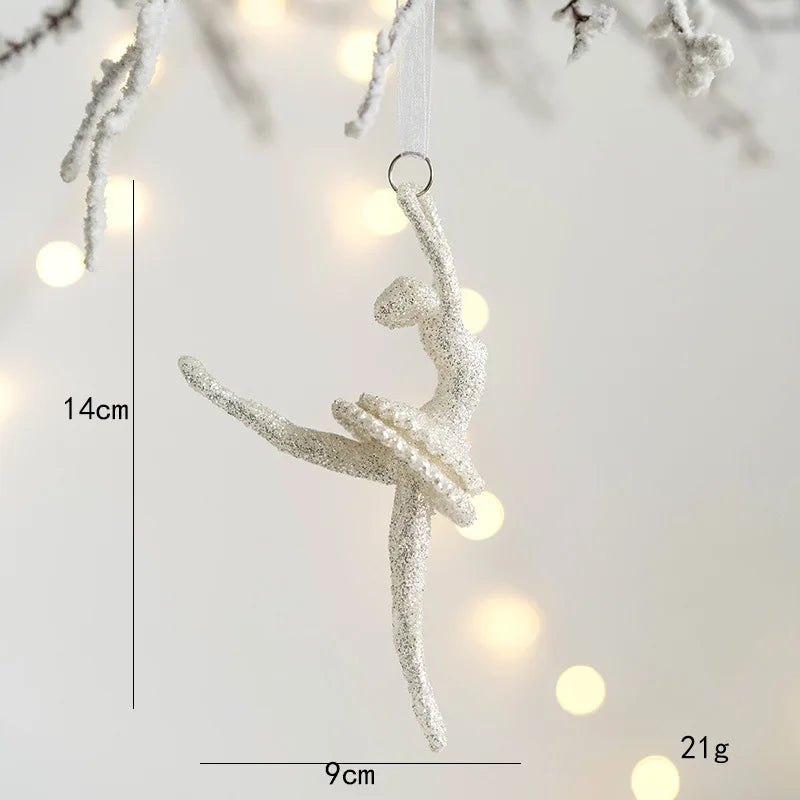 Christmas Tree Hanging Pendant Christmas  Decoration Pendant Xmas Deer Angel Girl Pentacle Pendant Merry Christmas 2023 natal