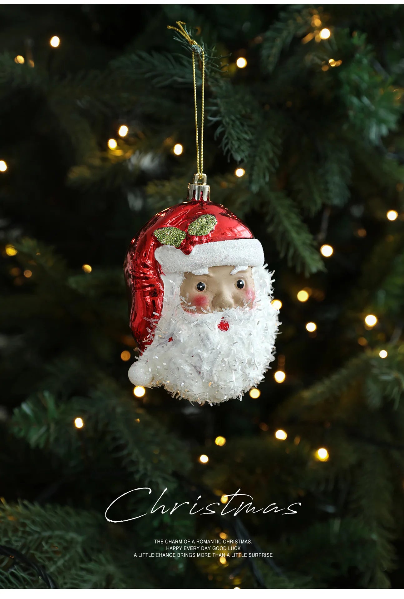 Christmas Tree Ornaments Hanging Pendant Canes Lollipop Balls Santa Claus Navidad Natal Noel Christmas Pendant Decorations