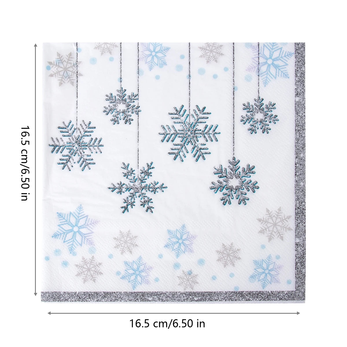 20pcs Christmas Paper Napkins Reindeer Christmas Party Table Disposable Tissue Paper Napkins for Christmas Party Decor Natal