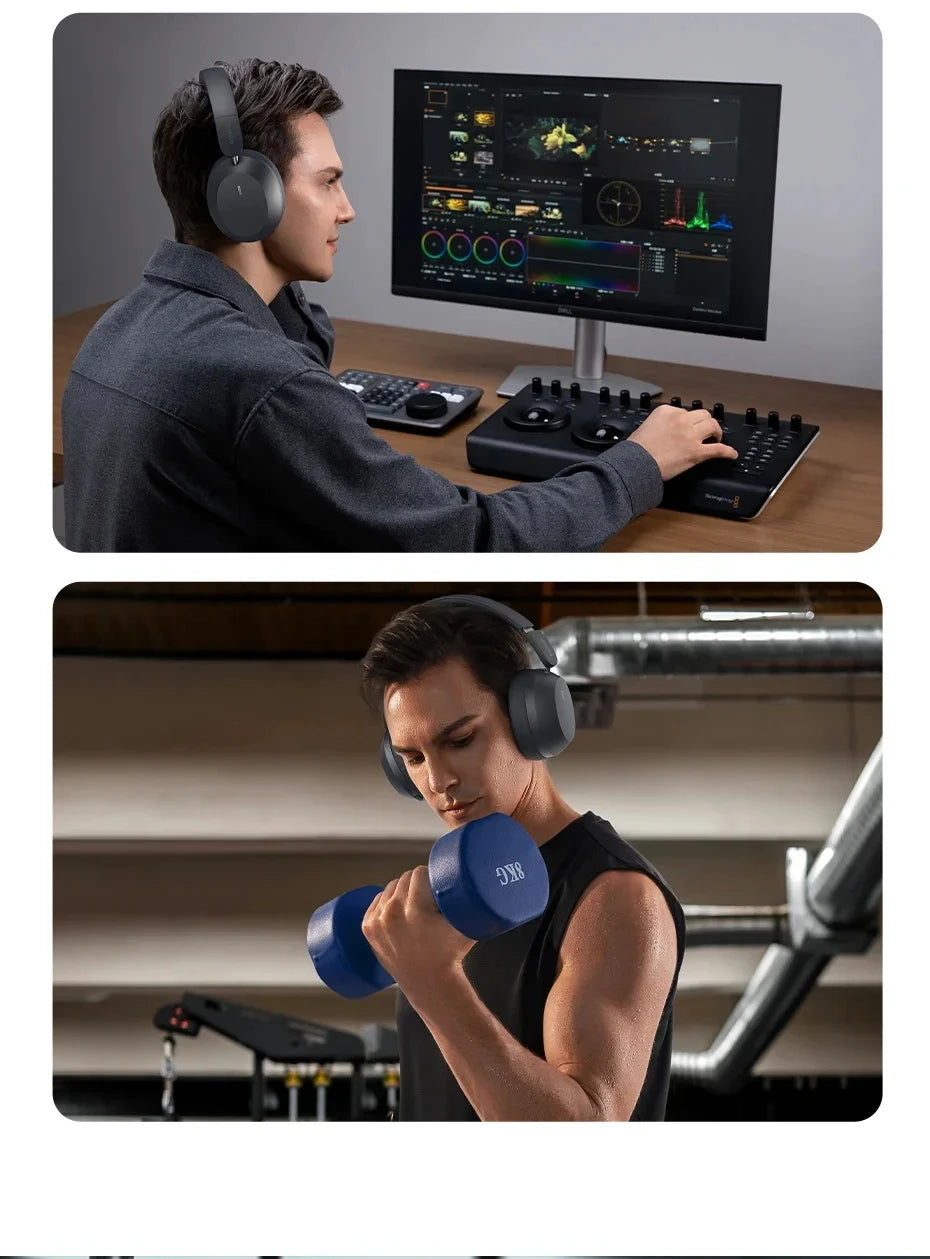 Baseus Bass 35 Max Bluetooth 5.3 Wireless Headphones 40 mm Bass Enhancement Diaphragm 50H