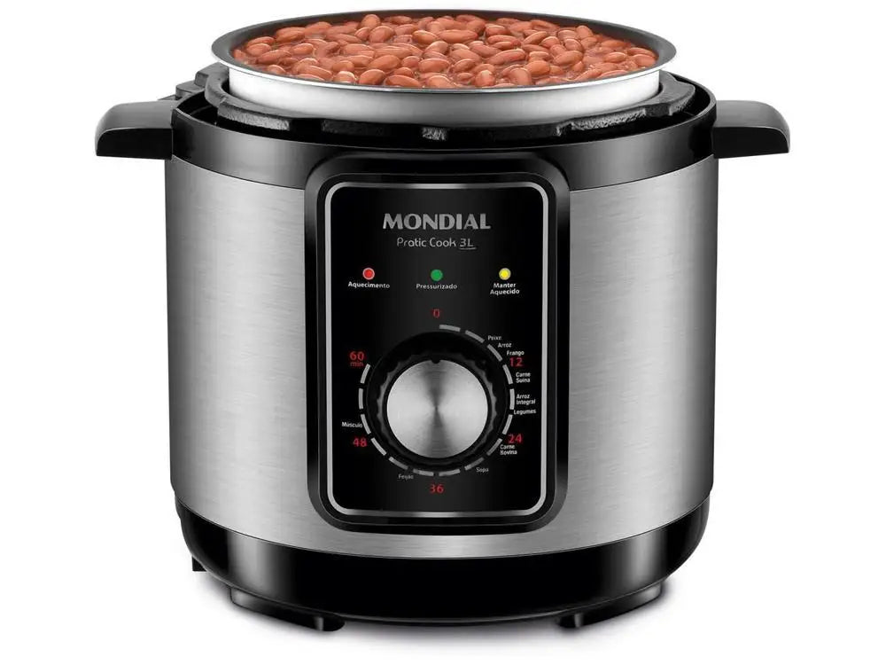 Electric Pressure Cooker Mondial 3L 700W - 220V