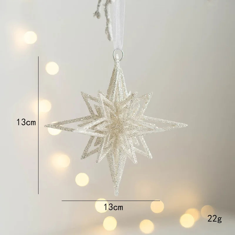Christmas Tree Hanging Pendant Christmas  Decoration Pendant Xmas Deer Angel Girl Pentacle Pendant Merry Christmas 2023 natal