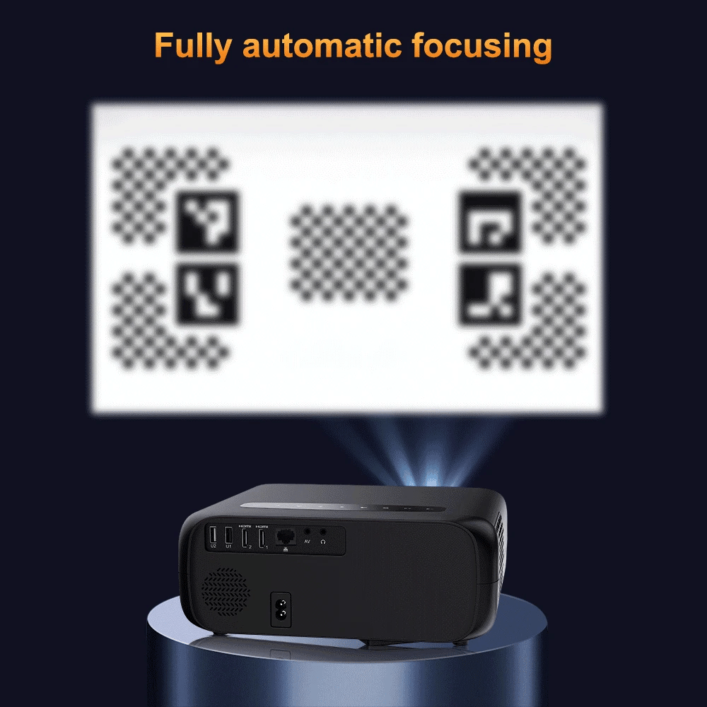 ThundeaL Projector Full Auto HD 1080P WiFi 6 Android TD97 Pro TD97Pro Projector Video Home Movie IOS Smart Phone 3D TV Proyector