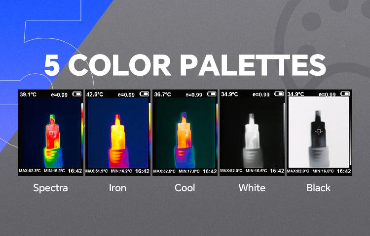 A-BF RX-500 Infrared Thermal Imager 256*192 Digital Thermal Imaging Camera Real Time Live Infrared Thermometer