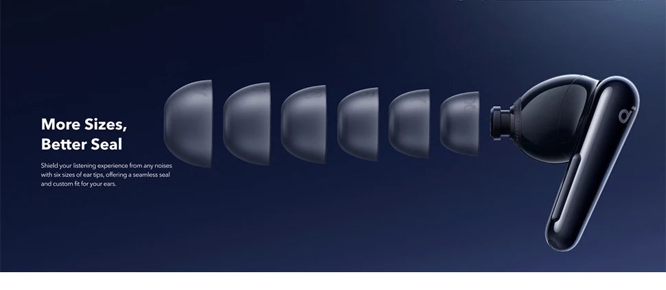 Soundcore by Anker Liberty 4 Pro Noise Cancelling Wireless Earbuds Earphone Bluetooth Wireless Bluetooth Earphones Headphones