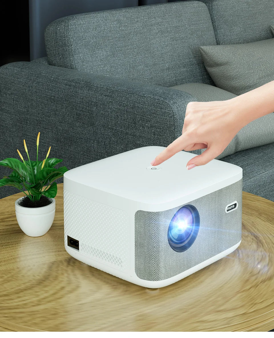 WZATCO A20 Digital Focus 32GB Smart Android WIFI Full HD 1920*1080P LED Projector Video Proyector Home Theater Cinema LCD Beamer