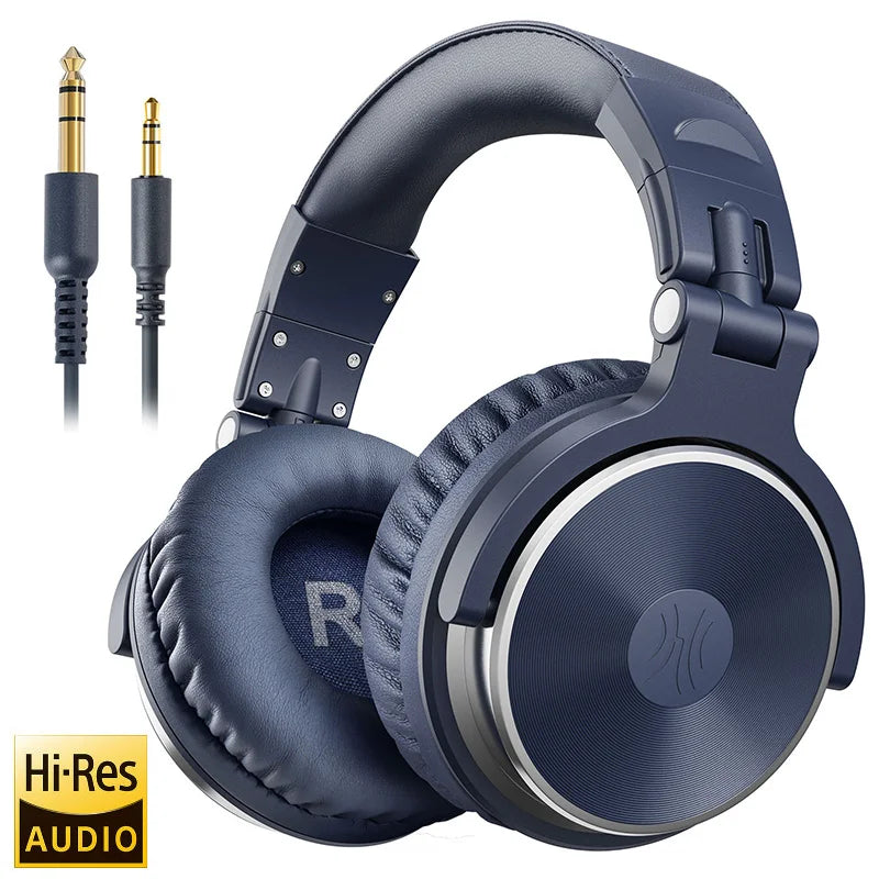 Oneodio Over Ear Headphones Hifi Studio DJ Headphone Wired Monitor Music Gaming Headset Earphone For Phone Computer PC With Mic