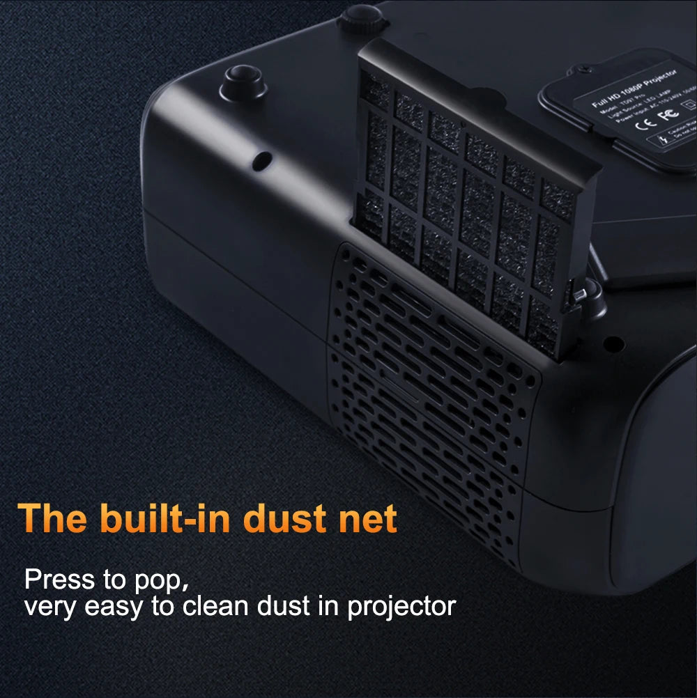 ThundeaL Projector Full Auto HD 1080P WiFi 6 Android TD97 Pro TD97Pro Projector Video Home Movie IOS Smart Phone 3D TV Proyector