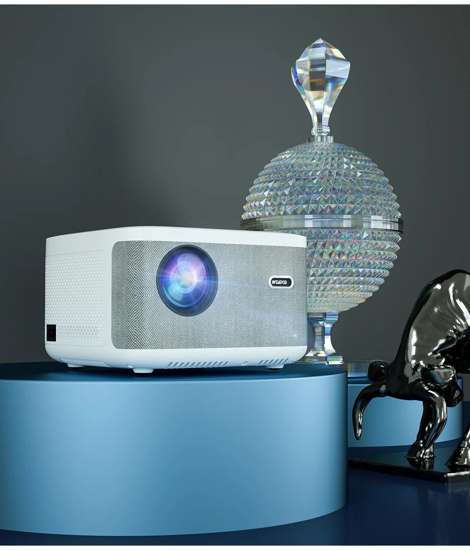 WZATCO A20 Digital Focus 32GB Smart Android WIFI Full HD 1920*1080P LED Projector Video Proyector Home Theater Cinema LCD Beamer