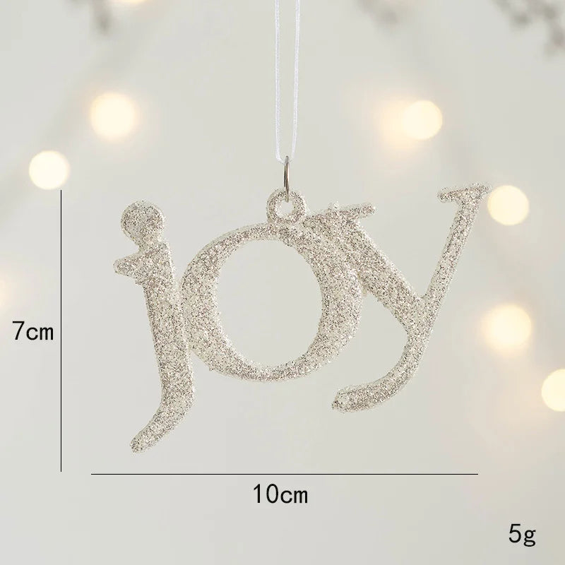 Christmas Tree Hanging Pendant Christmas  Decoration Pendant Xmas Deer Angel Girl Pentacle Pendant Merry Christmas 2023 natal