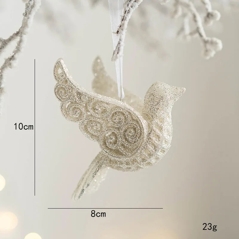 Christmas Tree Hanging Pendant Christmas  Decoration Pendant Xmas Deer Angel Girl Pentacle Pendant Merry Christmas 2023 natal