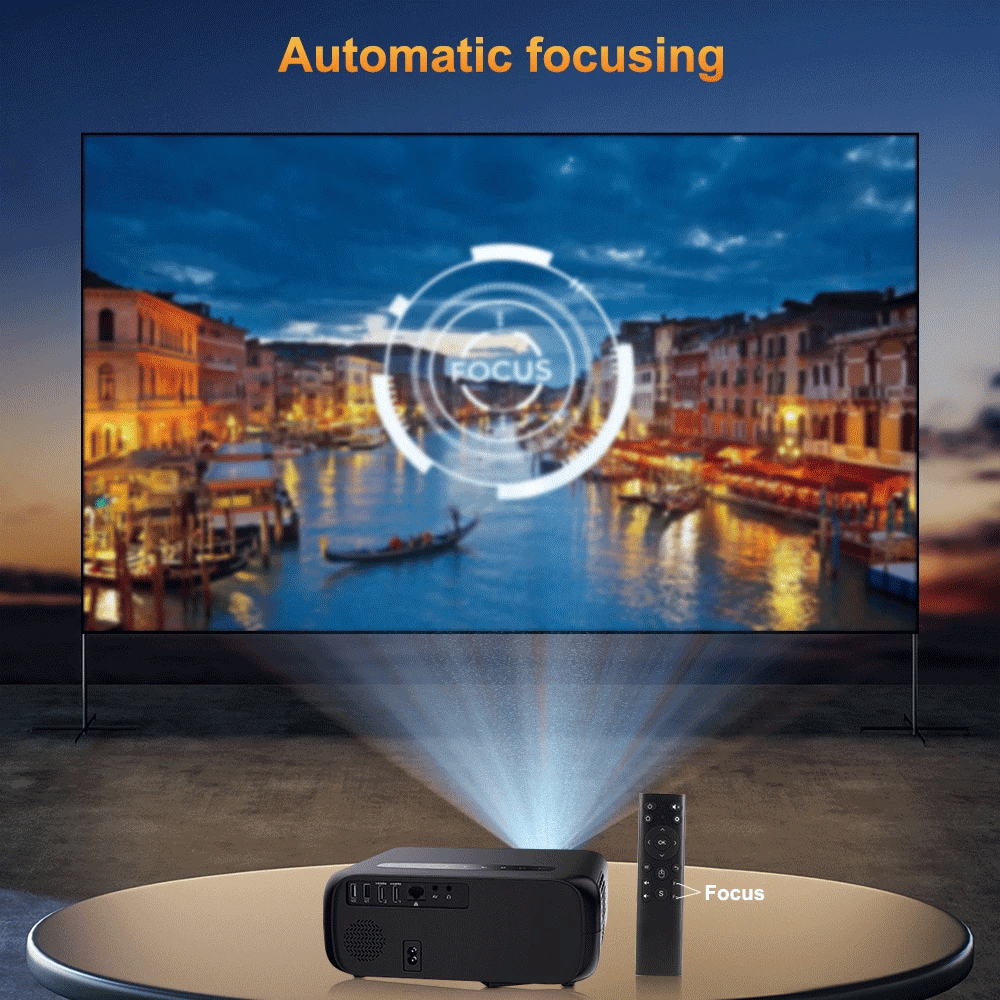 ThundeaL Projector Full Auto HD 1080P WiFi 6 Android TD97 Pro TD97Pro Projector Video Home Movie IOS Smart Phone 3D TV Proyector
