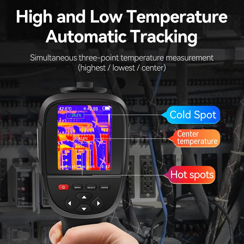A-BF RX-500 Infrared Thermal Imager 256*192 Digital Thermal Imaging Camera Real Time Live Infrared Thermometer