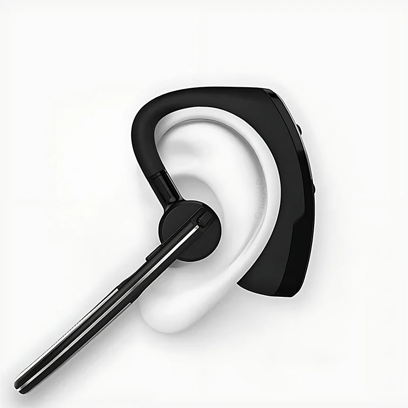 New V8 Wireless Bluetooth Single Earphone With HD Mic Stereo Headset Handsfree Call Business Headphone For Sports Driving Travel