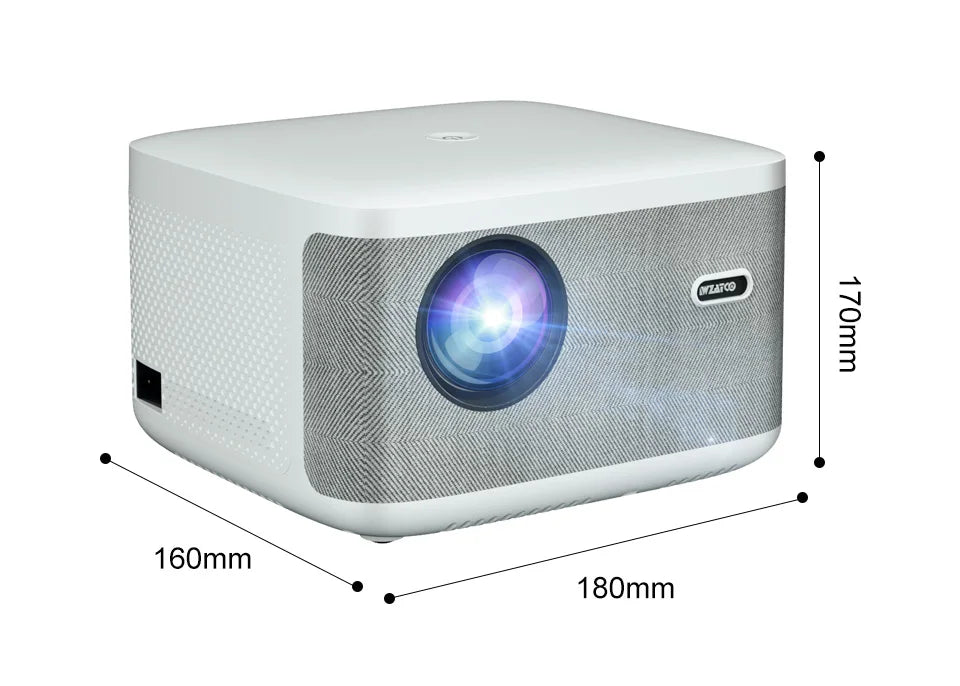 WZATCO A20 Digital Focus 32GB Smart Android WIFI Full HD 1920*1080P LED Projector Video Proyector Home Theater Cinema LCD Beamer