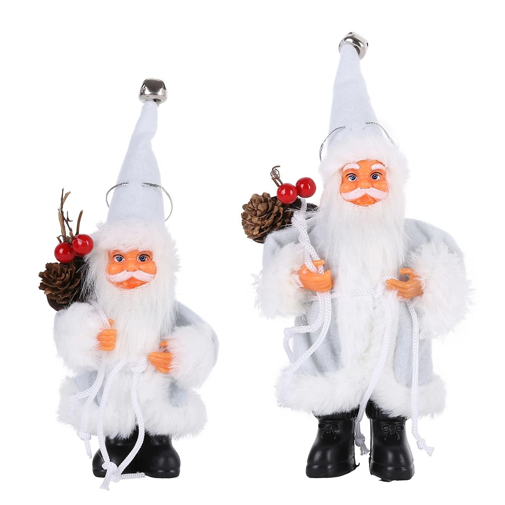 1PC Santa Claus Doll Decoration Christmas Pendant Happy Christmas Tree Decoration Home Children's Gift Noel Gift Natal